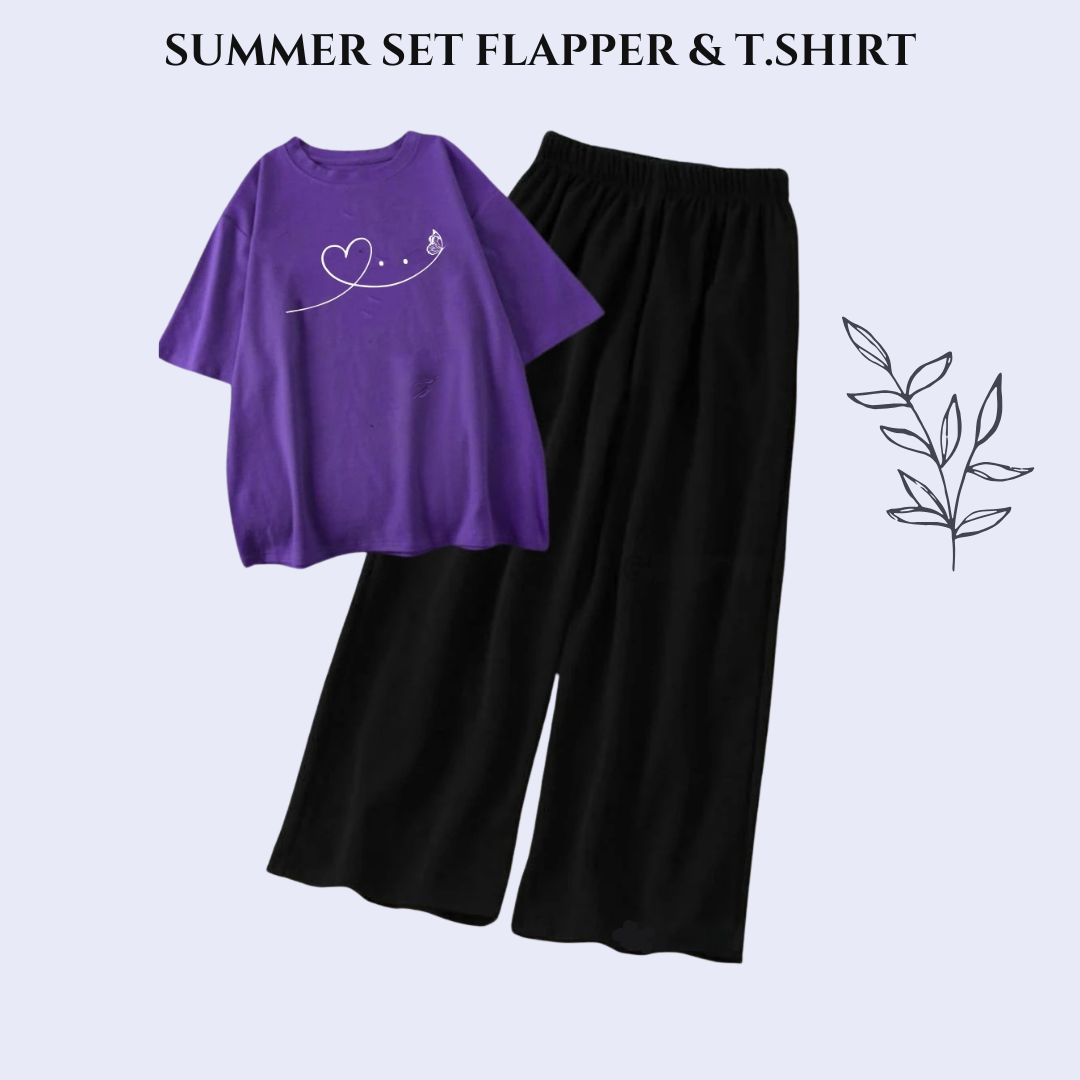 Smile Tee & Flapper