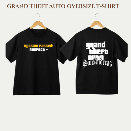 GRAND THEFT AUTO Oversized T-shirt