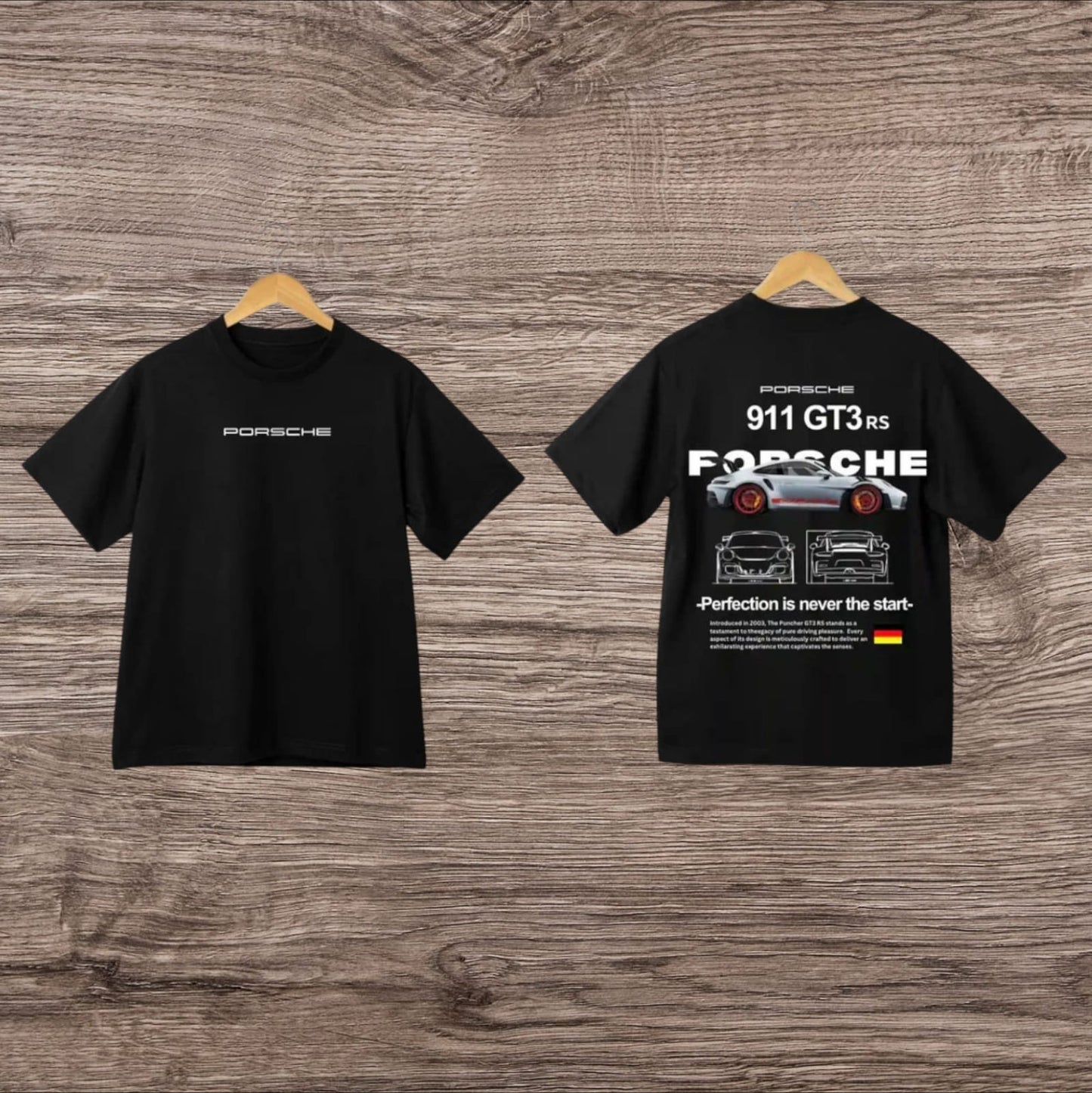 Porsche Drop Shoulder T-Shirt
