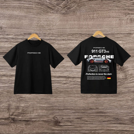 Porsche Drop Shoulder T-Shirt