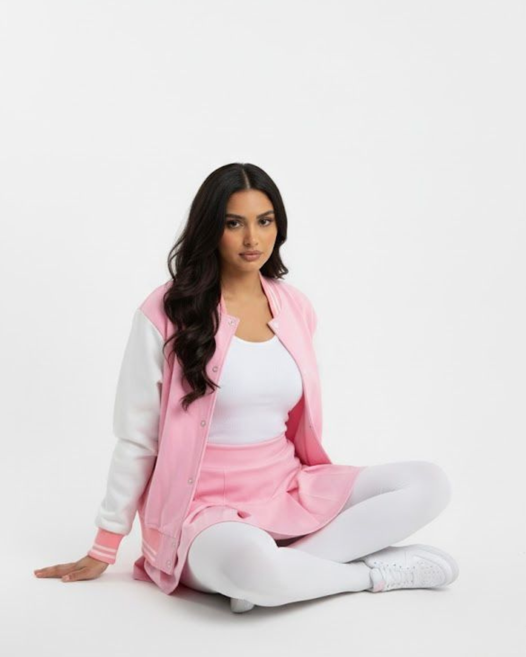 Pink Varsity Jackets For Winter