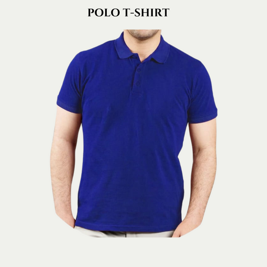 Royal Blue Unisex Polo T.Shirt