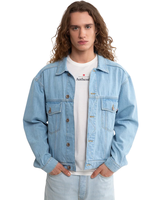 UNISEX DENIM ICE BLUE JACKET