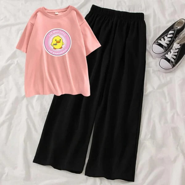 Cute Dangerous Tee & Black Flapper