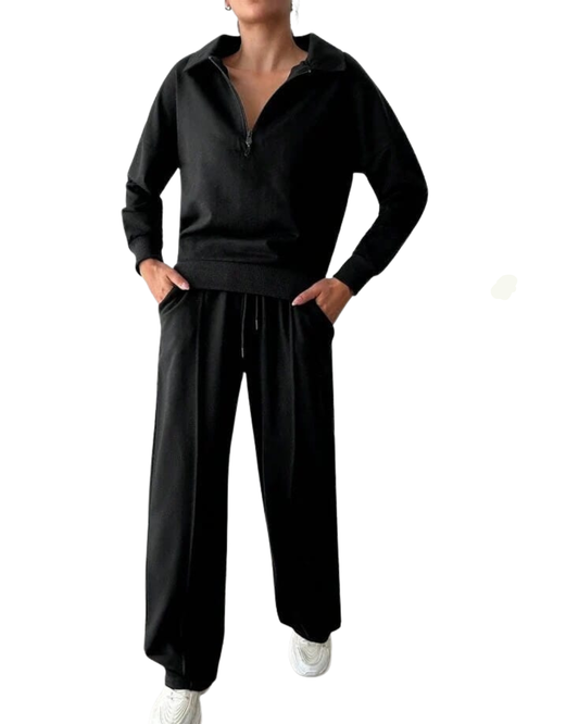 Zipper Sweatshirt & Flapper