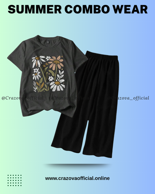 Flower Tee & Flapper