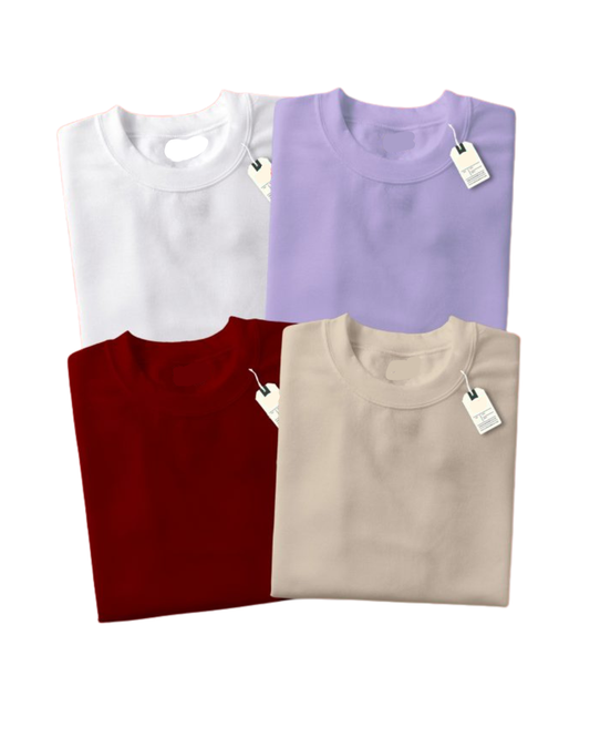 Basic Pack of 4 Sweatshirt