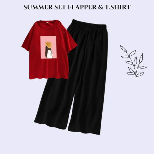 Cap Girl Tee & Flapper