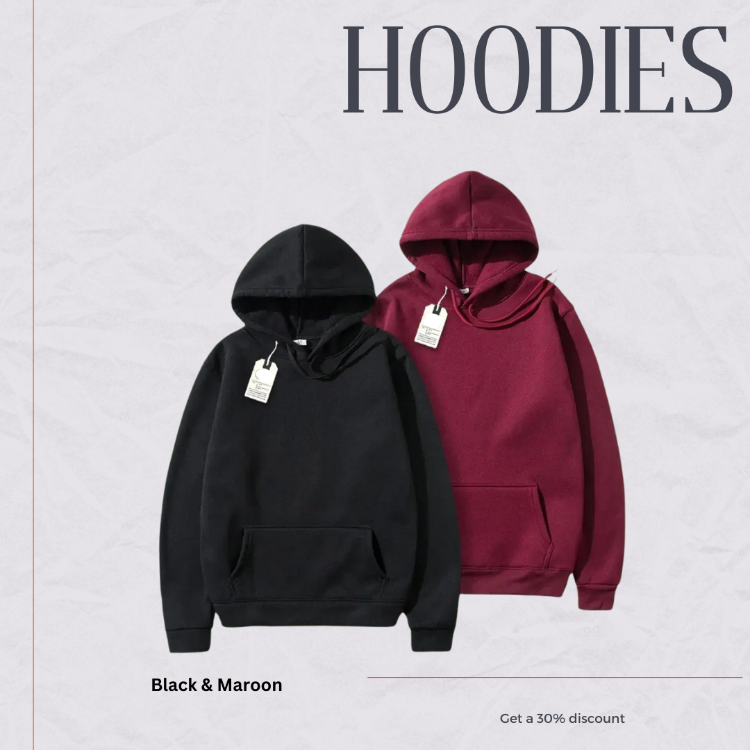 Pack of 2 Hoodies