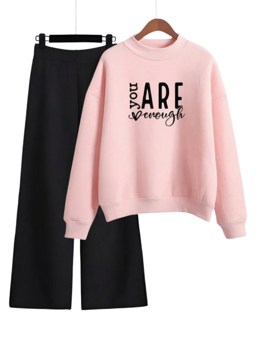 You Are Enough Sweatshirt And Flapper