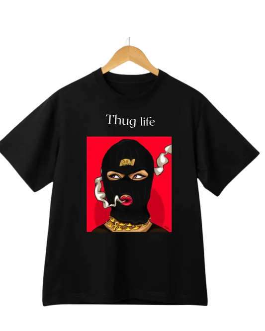 THUG LIFE Oversized T-shirt