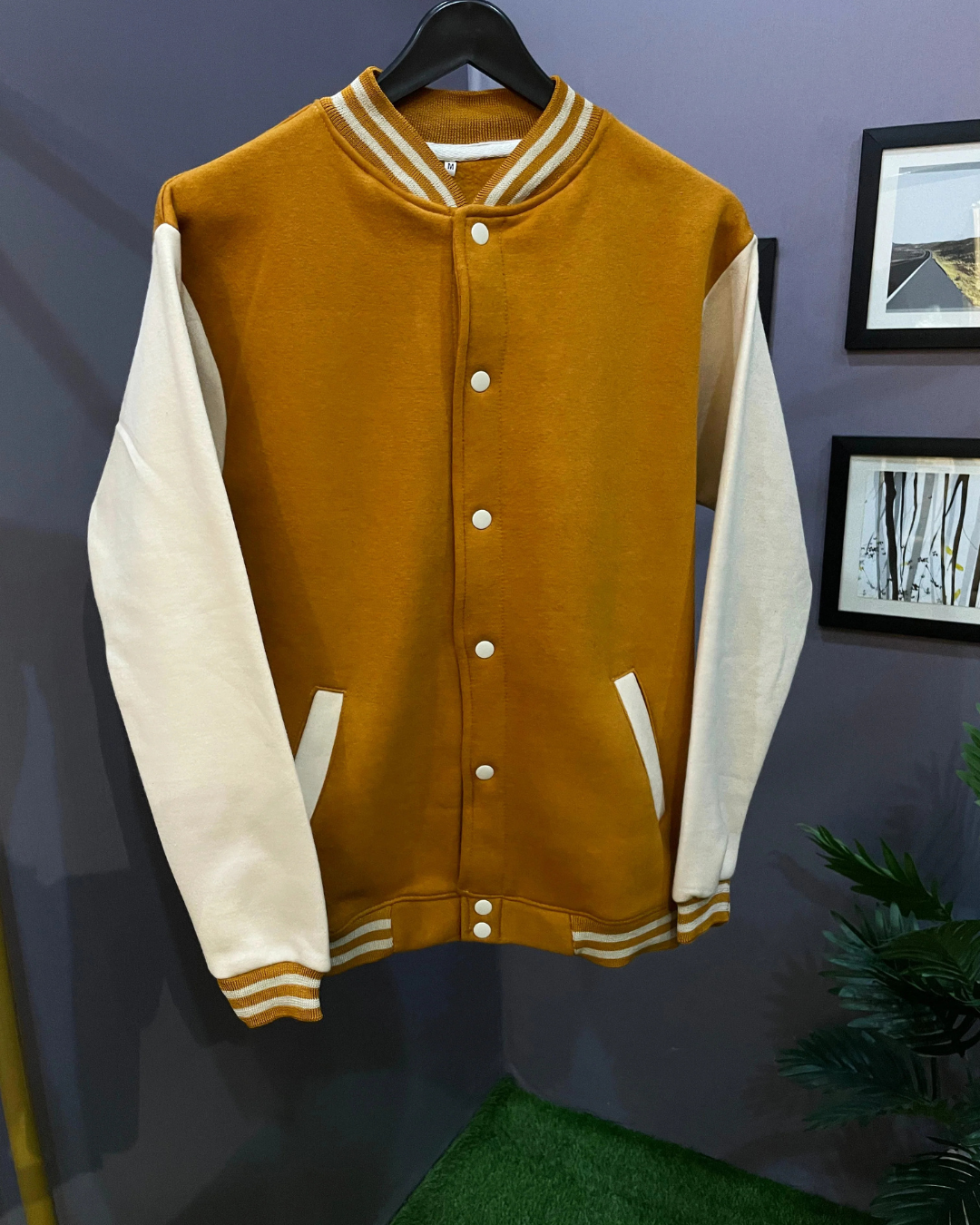 Mustard Varsity Jackets For Winter