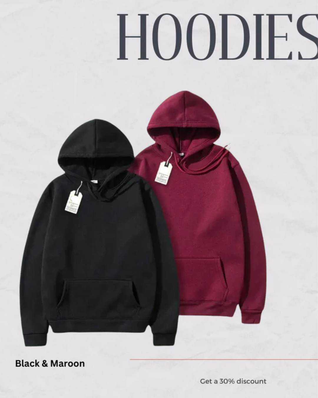 Pack of 2 Hoodies