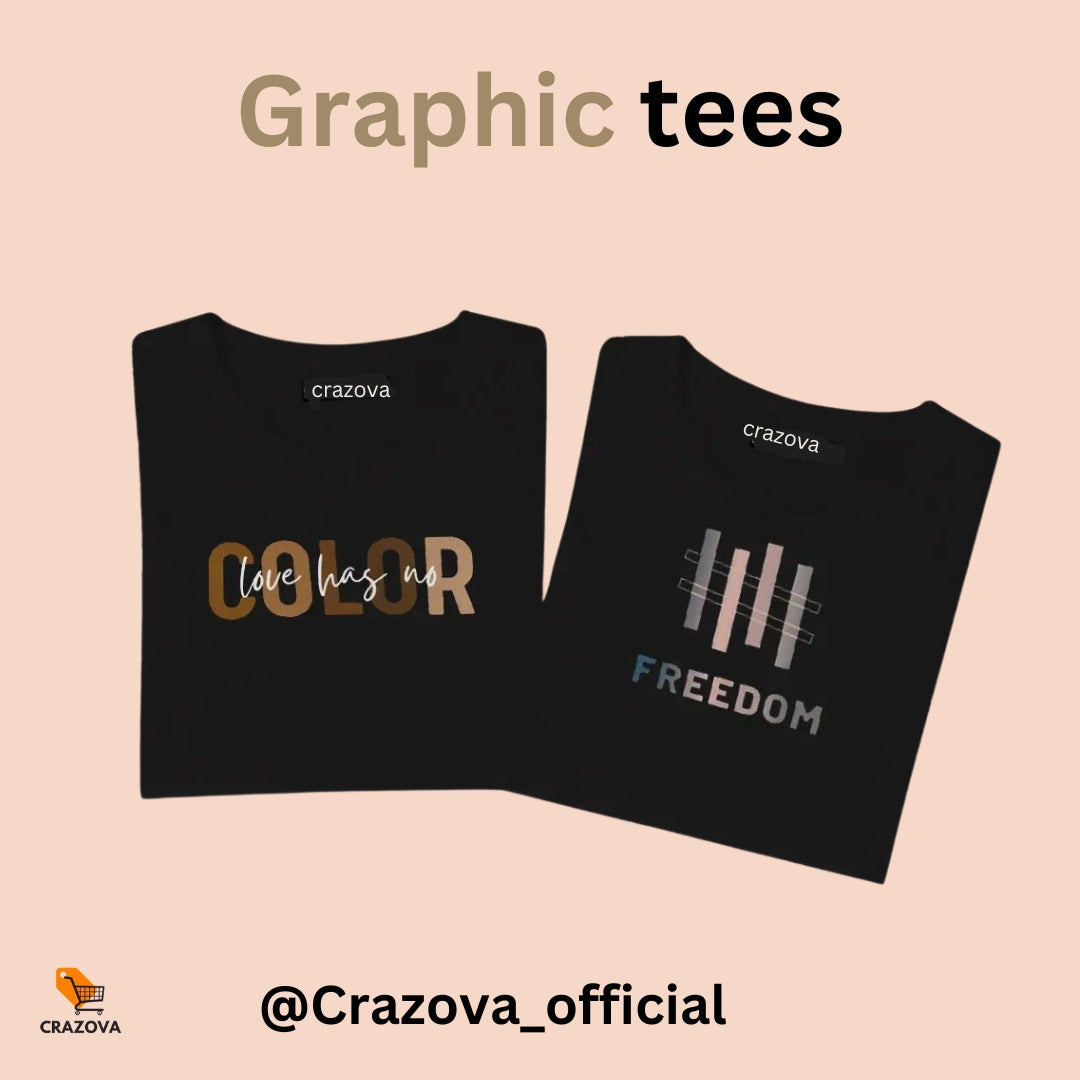 Pack of 2 Graphic Tees