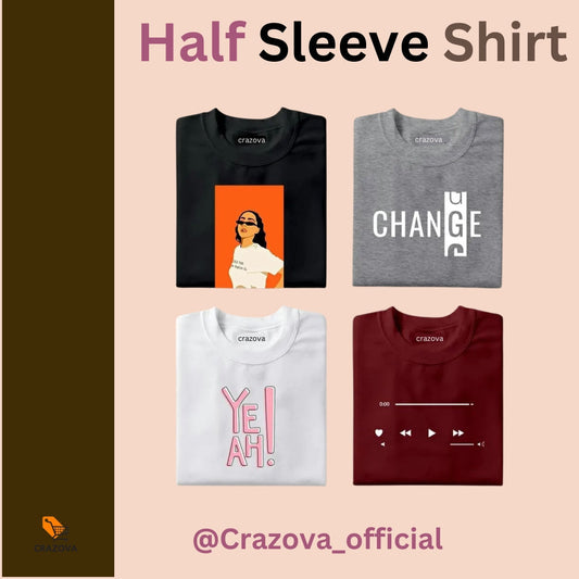 Pack of 4 Printed Tees