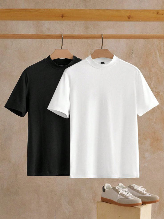 Pack of 2 Basic Plain T-Shirts