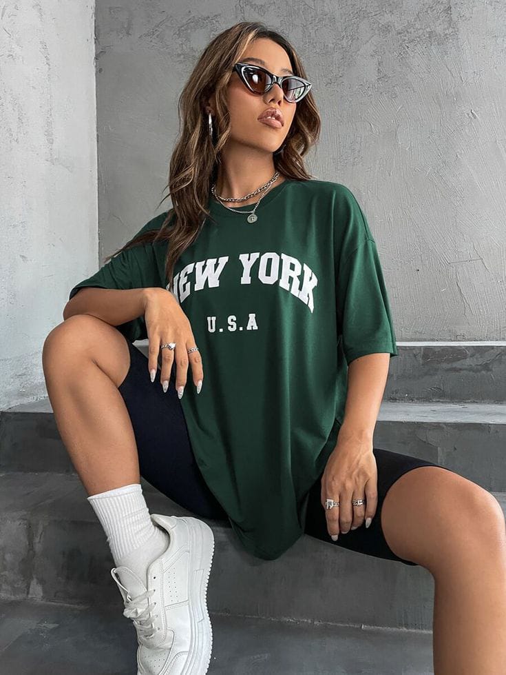 NEW YORK Oversized T-Shirts