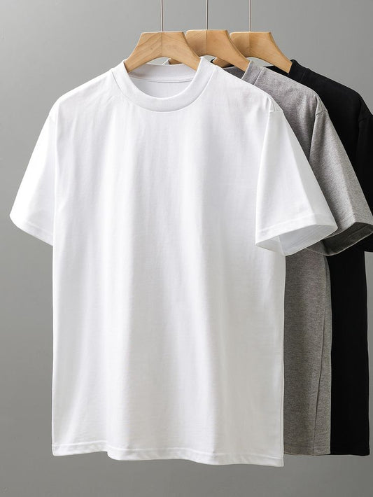 Unisex Pack of 3 Plain Oversized T-Shirts