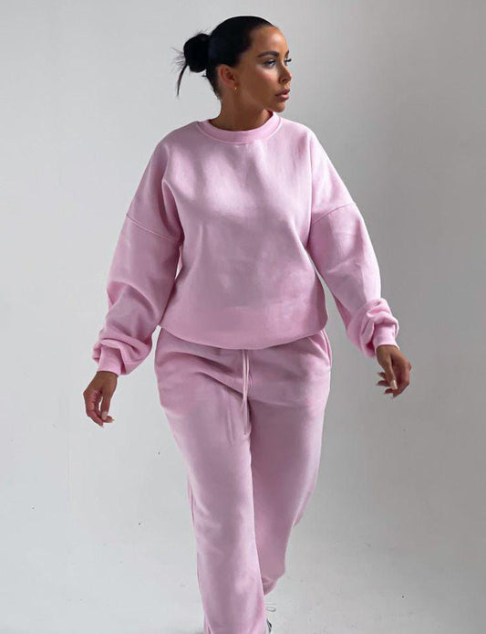Pink Sweatshirt & Flapper Trouser