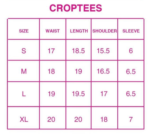 Pack of 2 Crop Tees