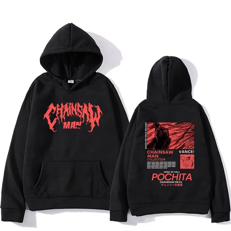 CHAINSAW MAN Unisex Printed Hoodie