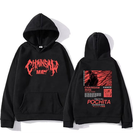 CHAINSAW MAN Unisex Printed Hoodie
