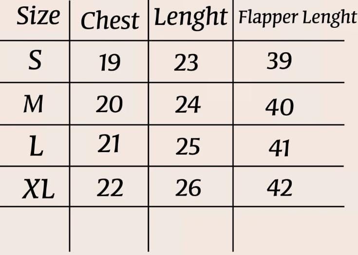 Zipper Sweatshirt & Flapper